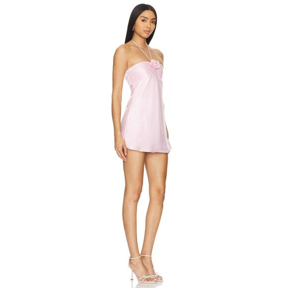 MORE TO COME Arie Mini Dress - Pink - S NWT - Picture 2 of 3